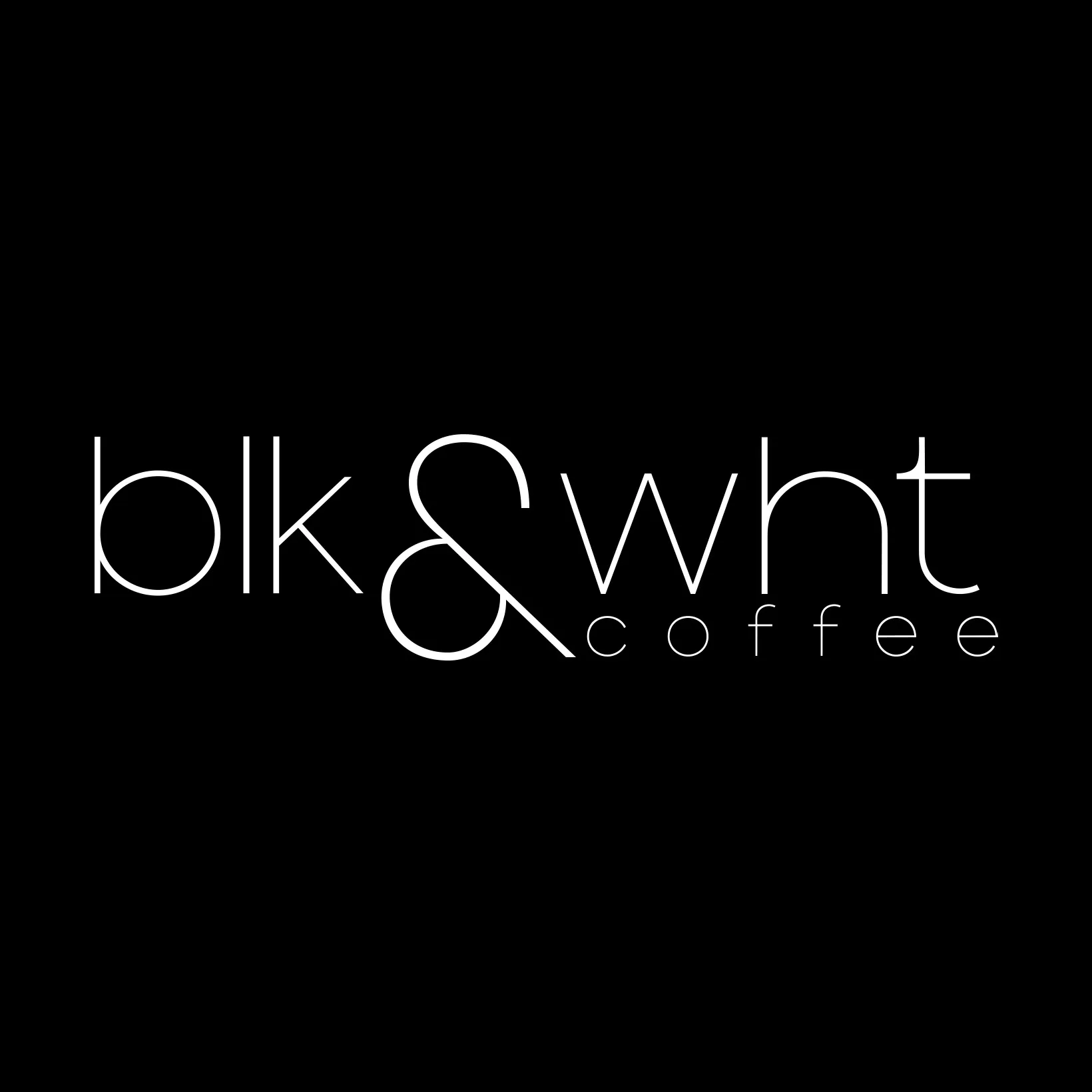 Blk & Wht Coffee